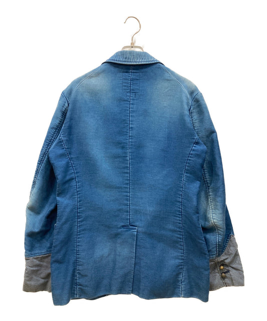 VISVIM Potomac damaged moleskin jacket vintage finish Potomac jacket indigo