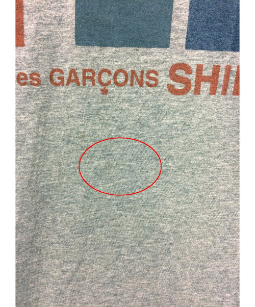 Comme des Garcons衬衫徽标印刷T恤
