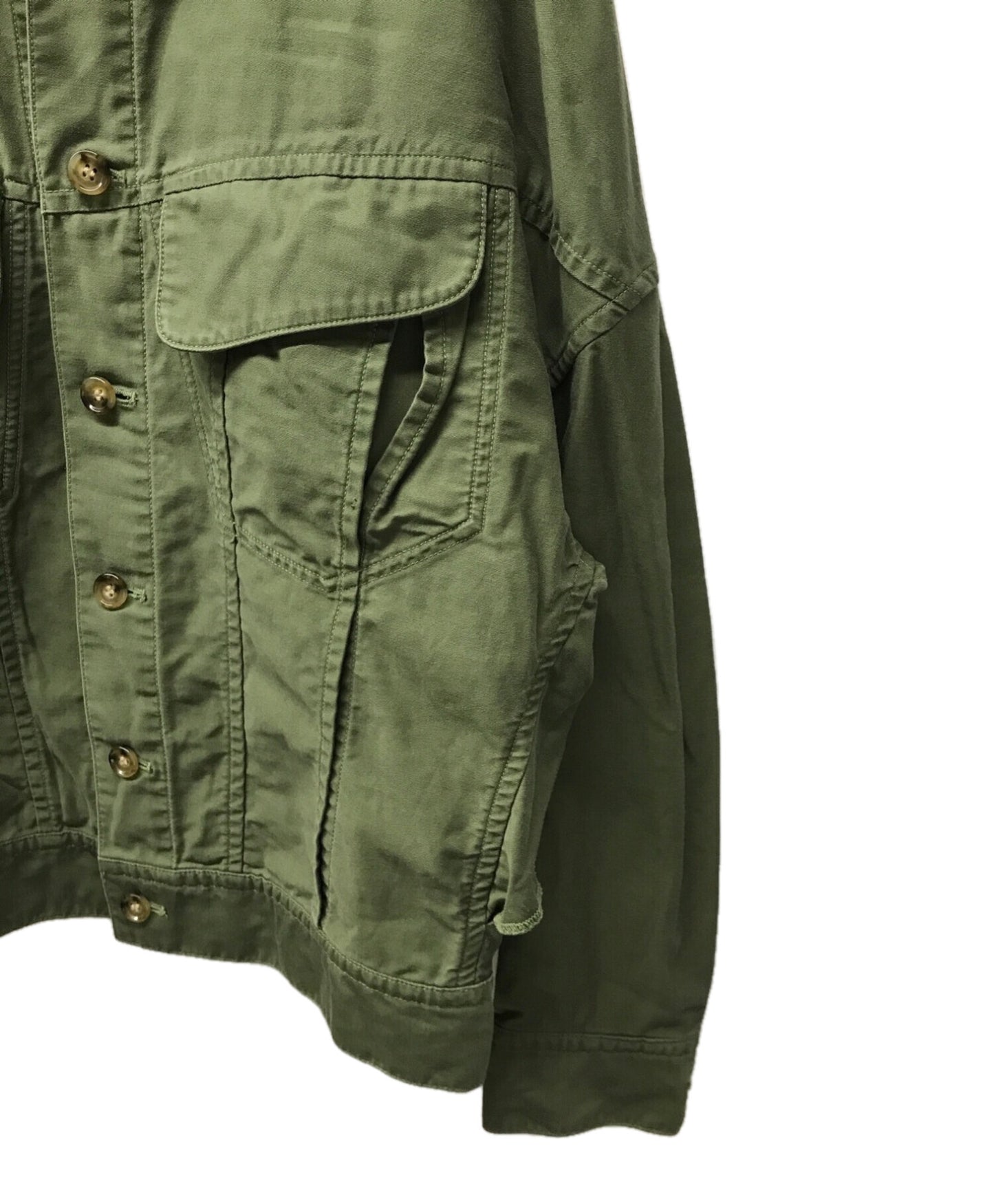 [Pre-owned] LIMI feu Slit Pocket Military Jacket LO-J09-010