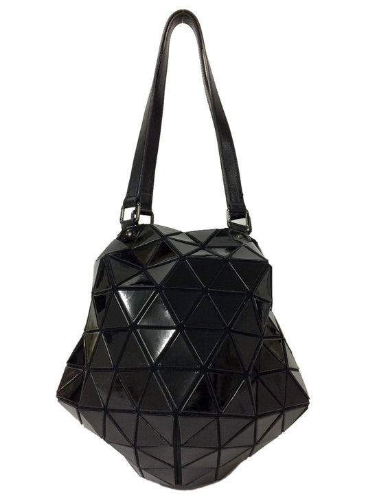 [Pre-owned] BAO BAO ISSEY MIYAKE Handbag Black BB23-AG661