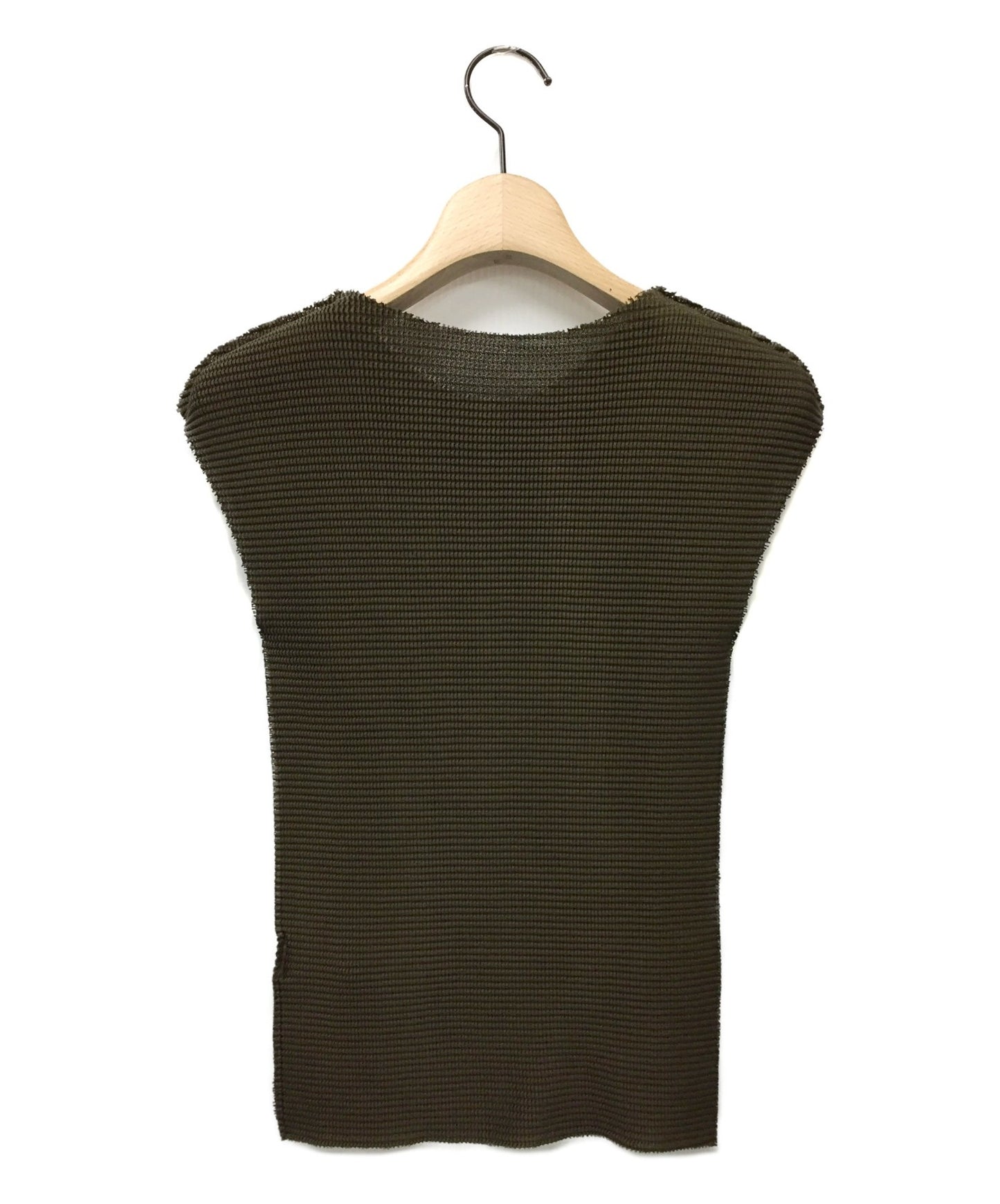 [Pre-owned] me ISSEY MIYAKE Sleeveless Pleated Cutsaw 1904102395-03
