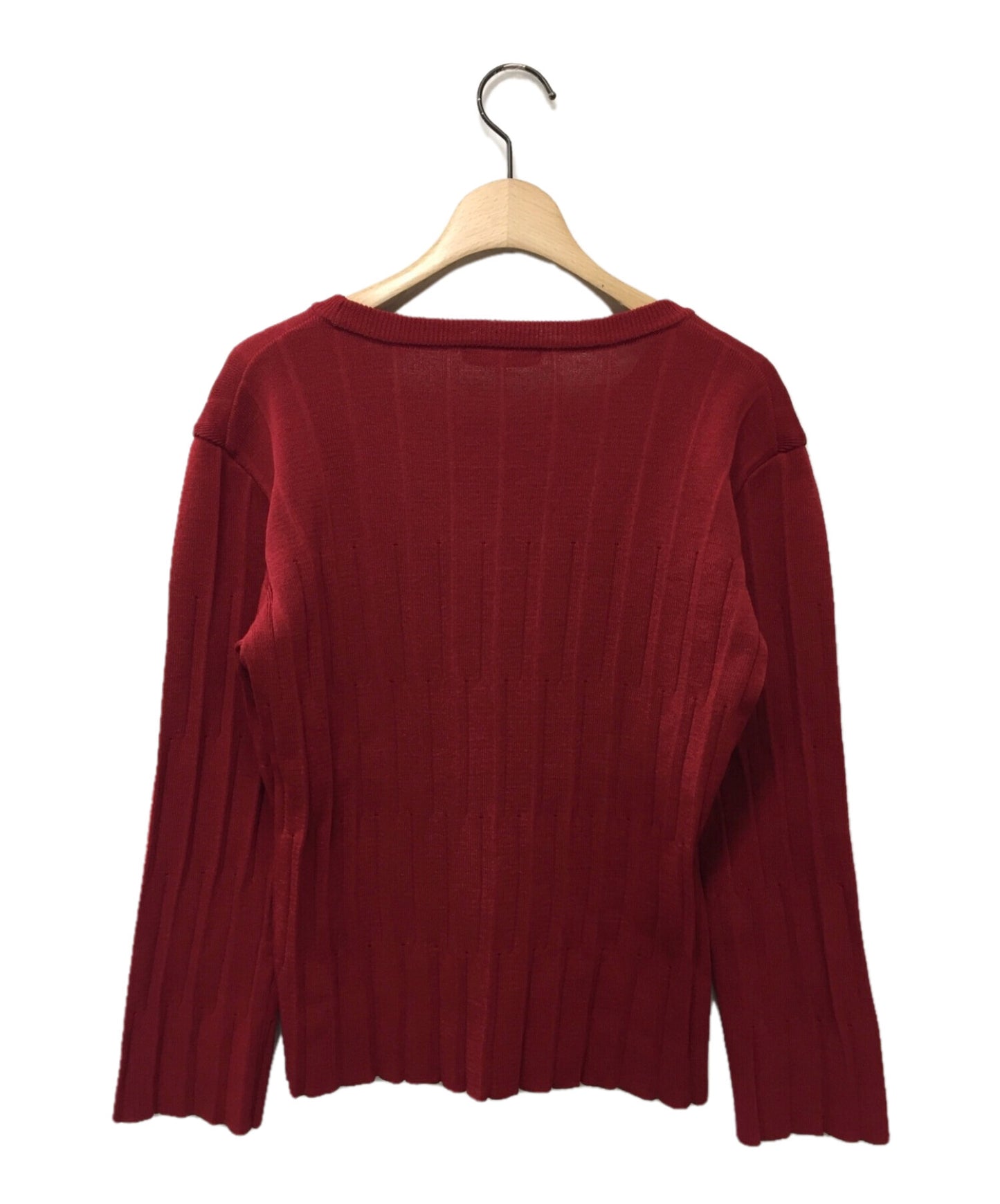 Issey Miyake Crew Crew Neck Knit