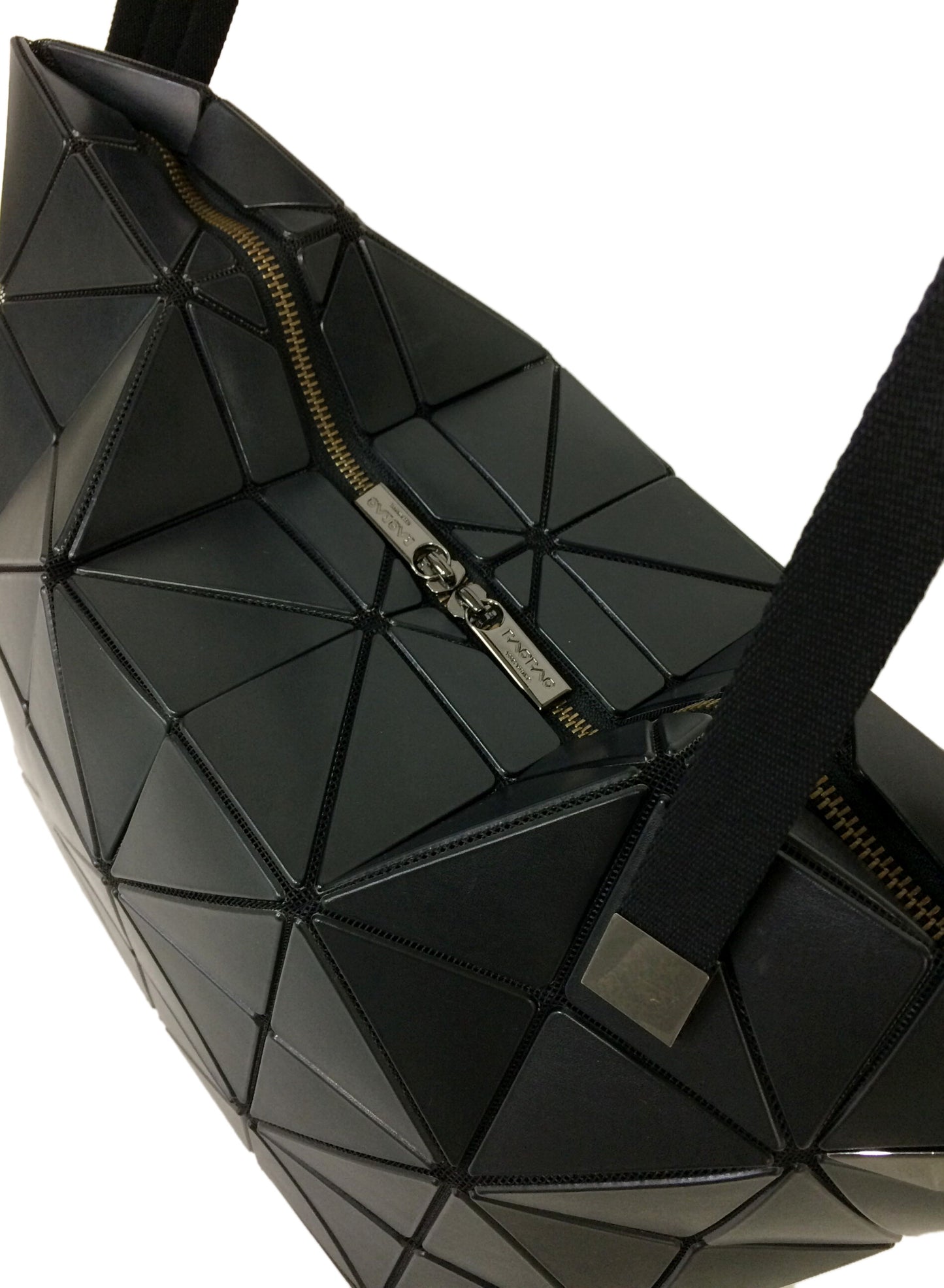 [Pre-owned] BAO BAO ISSEY MIYAKE Shoulder Bag Black BB81-AG492