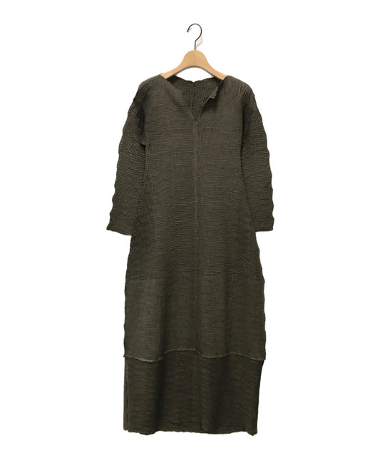 [Pre-owned] ISSEY MIYAKE Pleated One Piece / Long Sleeve One Piece IM74-FH921