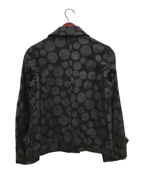 Black Comme des Garcons Dot Print Jacket 1A-C005