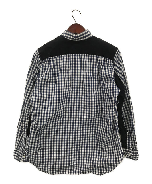 [Pre-owned] COMME des GARCONS HOMME Gingham Check Shirt HT-BG083