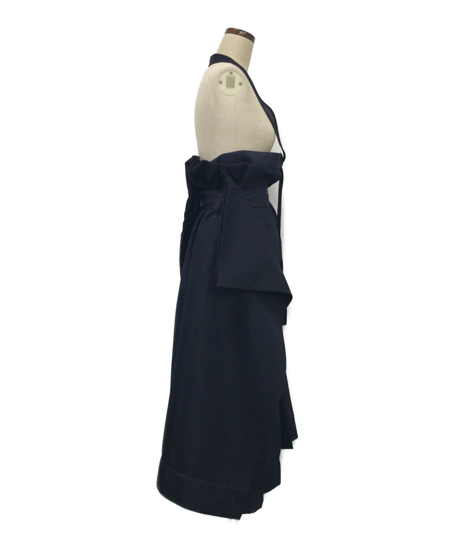 132 5. Issey Miyake Long Wrap Skirt / High Waist Skirt IL83FG323