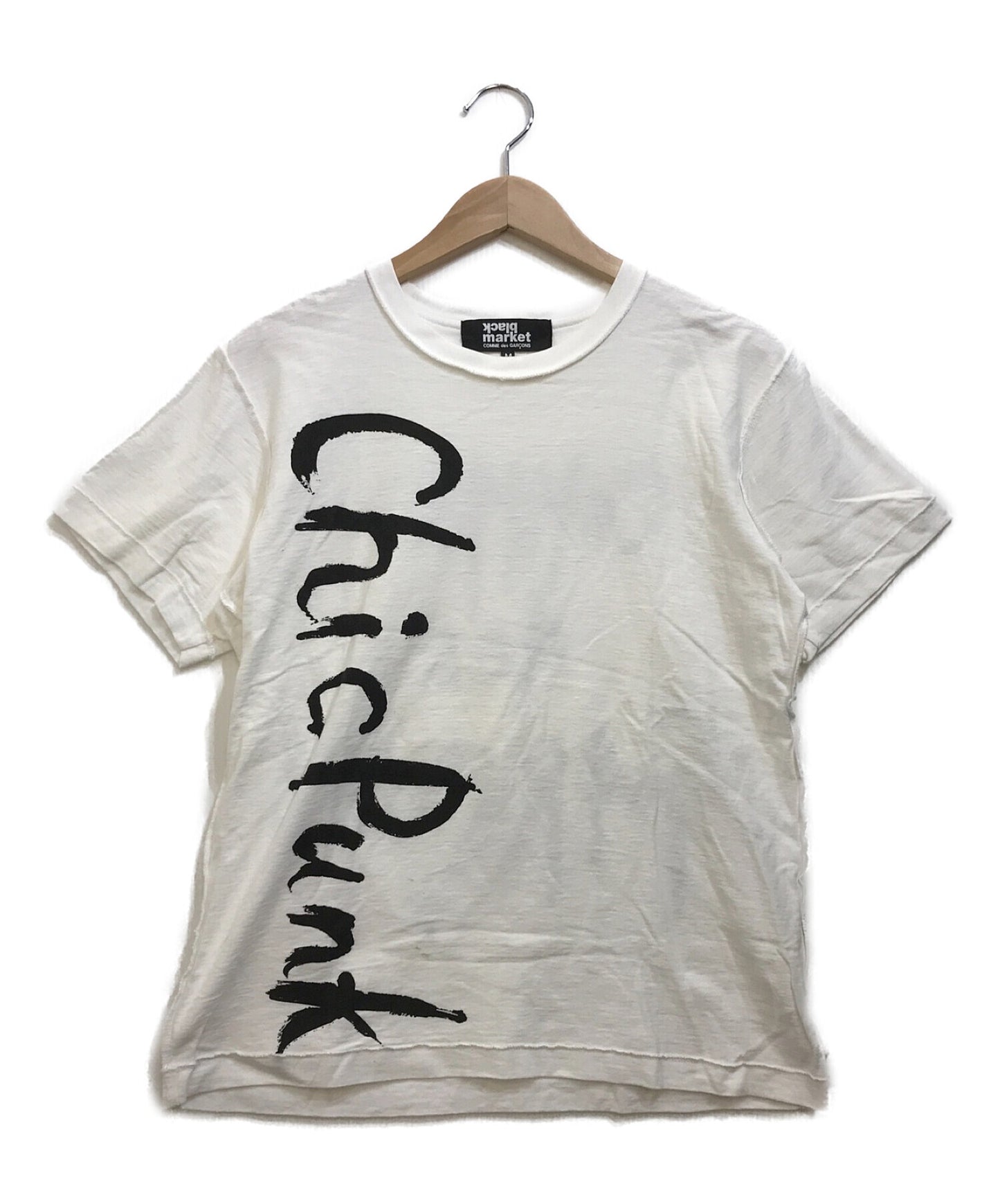 [Pre-owned] COMME des GARCONS BLACKMARKET Chic Punk printed T-shirt (C