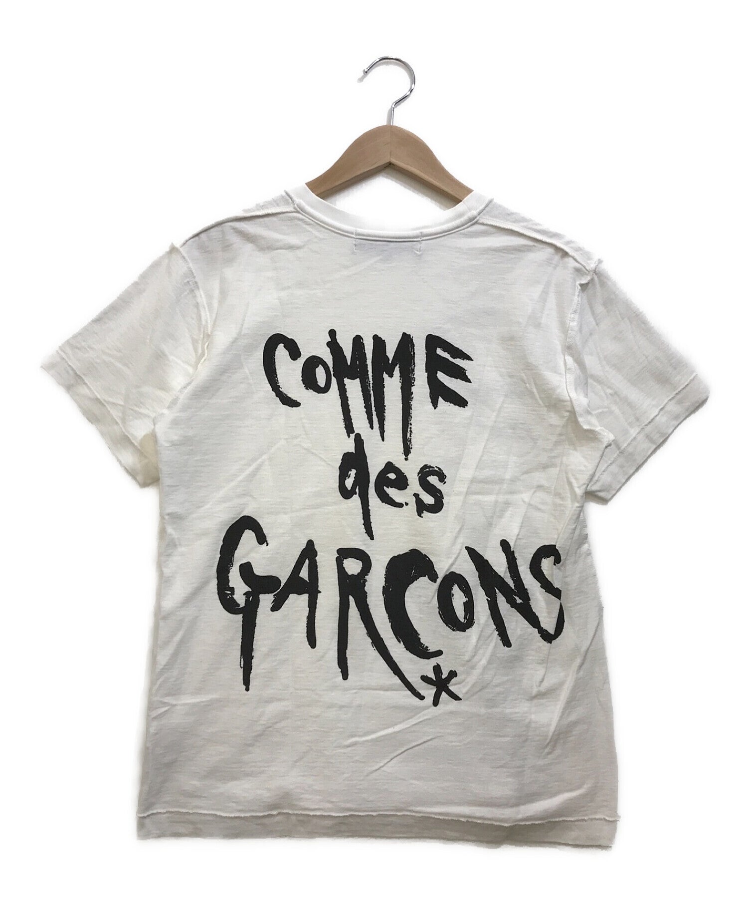 Comme shops Des Garcons Punk Chic Logo T-Shirt