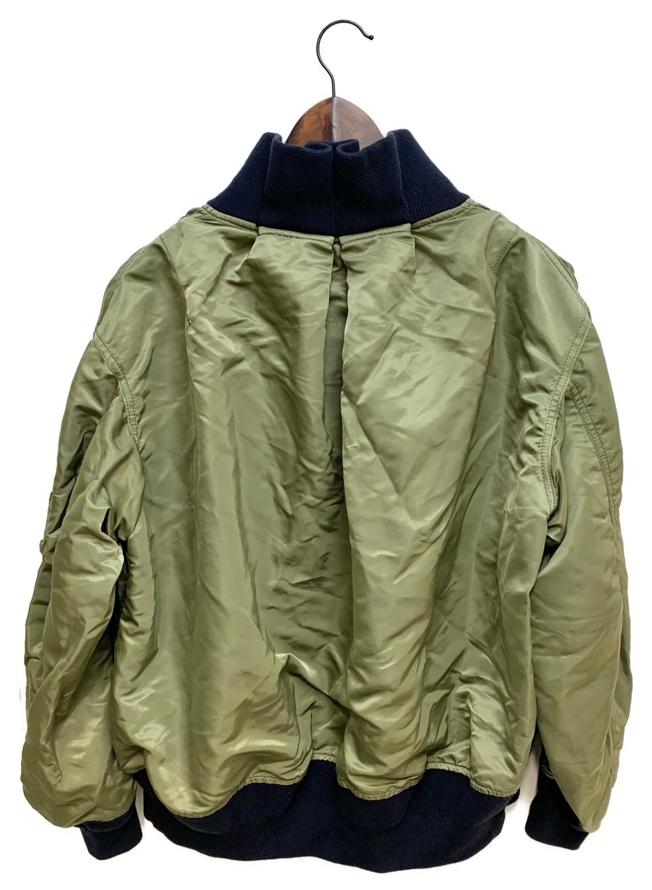 [Pre-owned] sacai MA-1 × MELTON JACKET 19-04714