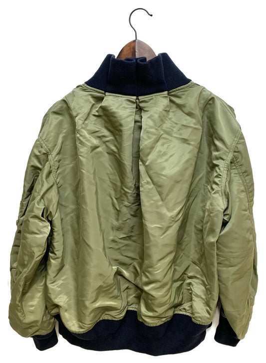 Sacai MA-1 × Melton Jacket 19-04714