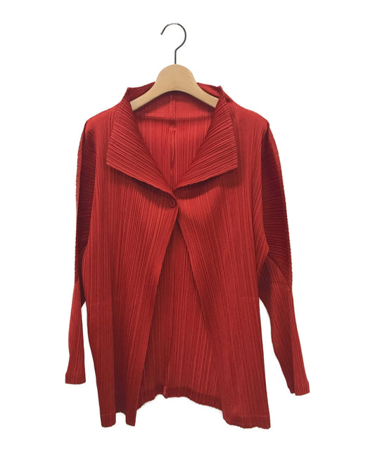 [Pre-owned] PLEATS PLEASE Pleated Cardigan PP23-J0181