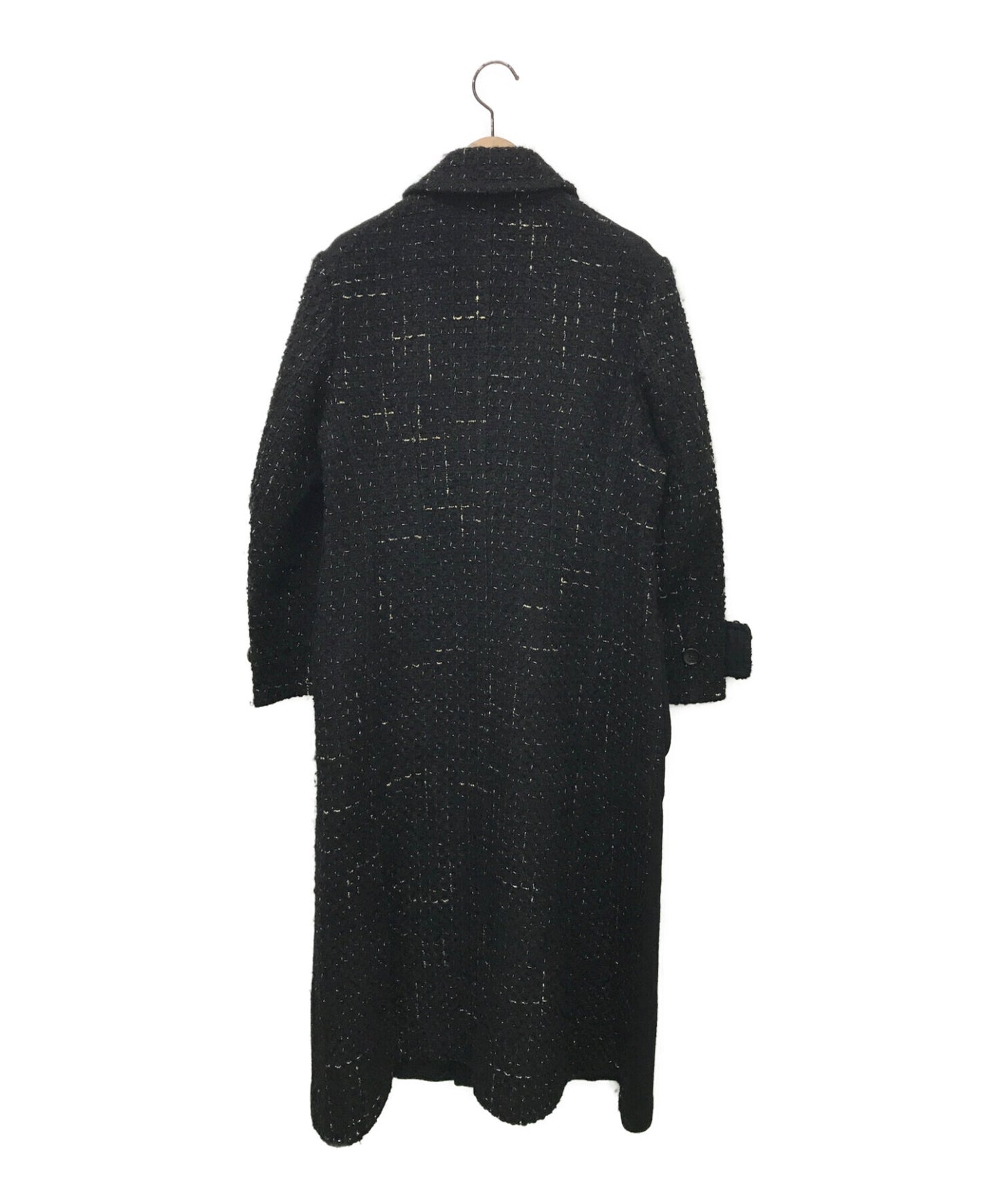 [Pre-owned] tricot COMME des GARCONS Tweed Switching Long Coat TB-C004/AD2018