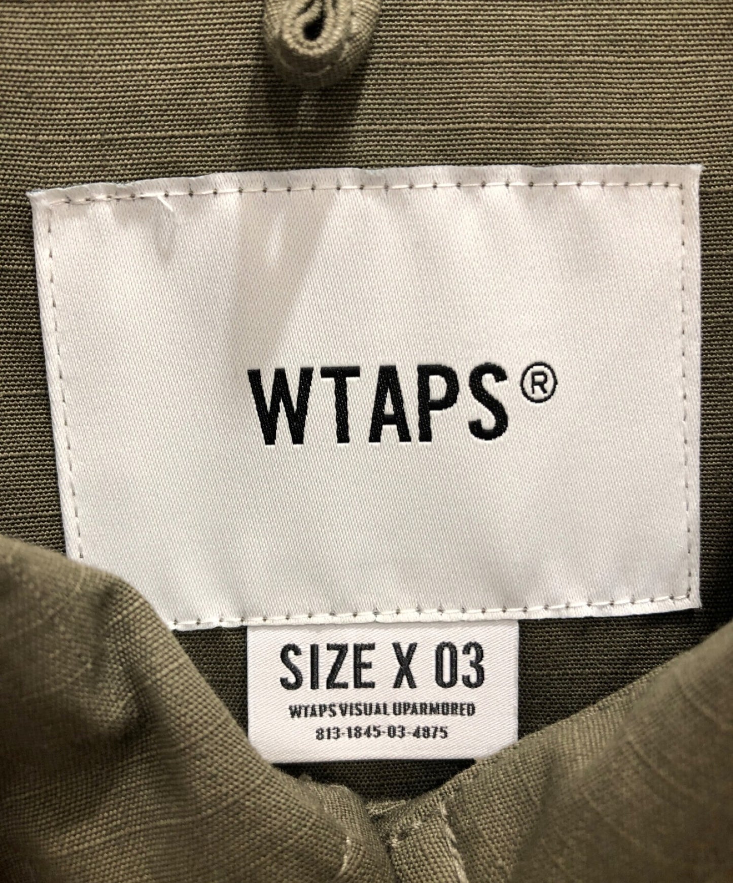 [Pre-owned] WTAPS LADDER SS COTTON RIPSTOP 211wvdt-shm04