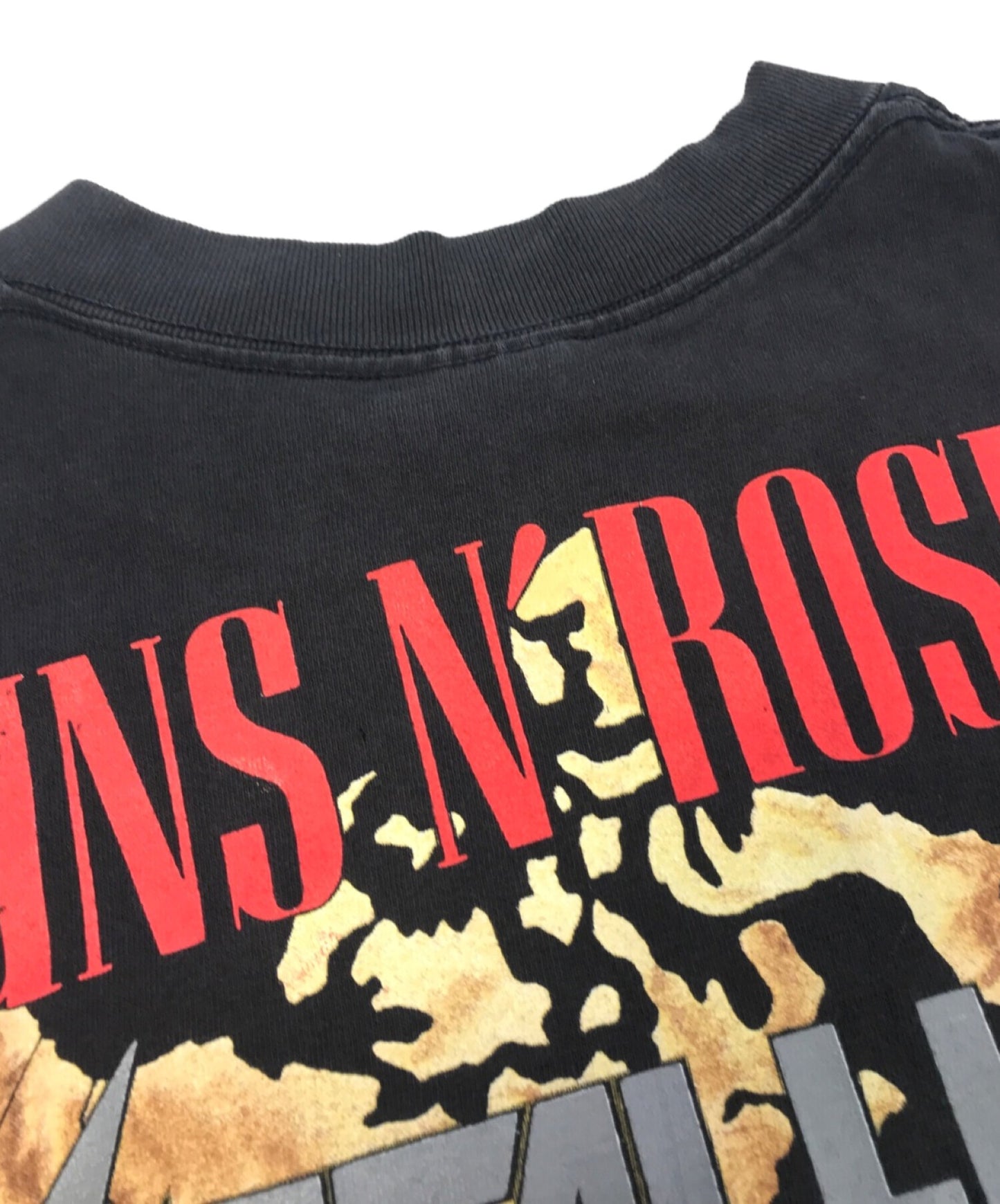 Metallica X Guns N'Roses Band T恤92的巡回赛