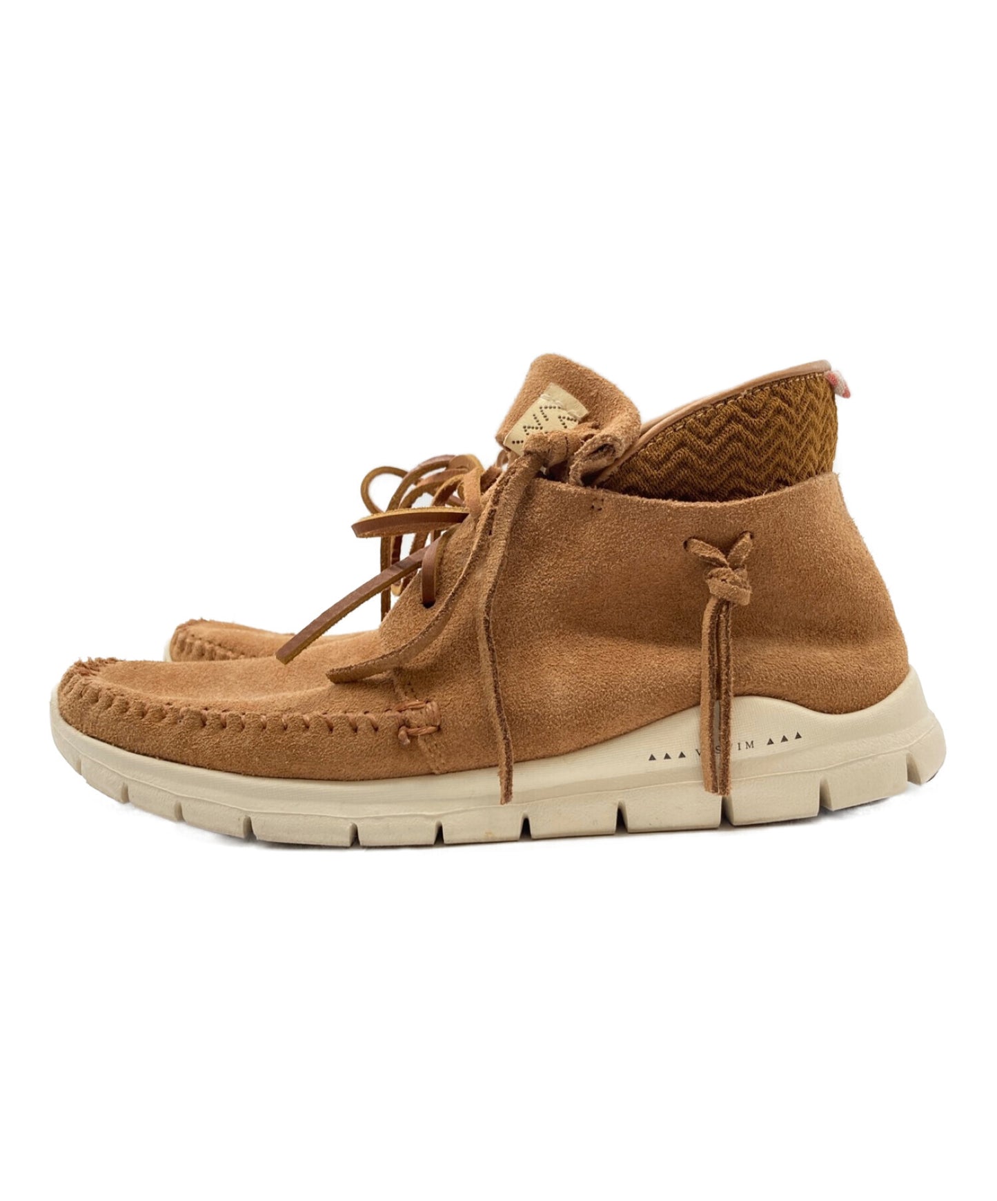 [Pre-owned] visvim UTE MOC TRAINER HI-FOLK/High-cut sneakers/leather shoes