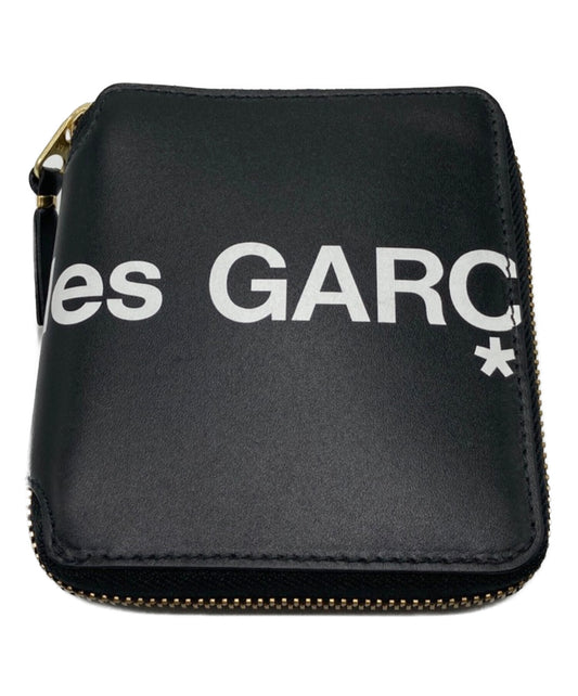 Comme des Garcons 거대한 로고 이중 지갑