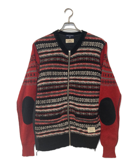[Pre-owned] COMME des GARCONS HOMME zip-up knit jacket HM-T032