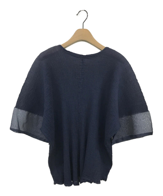 [Pre-owned] me ISSEY MIYAKE 　Pleated blouse MI21FK791