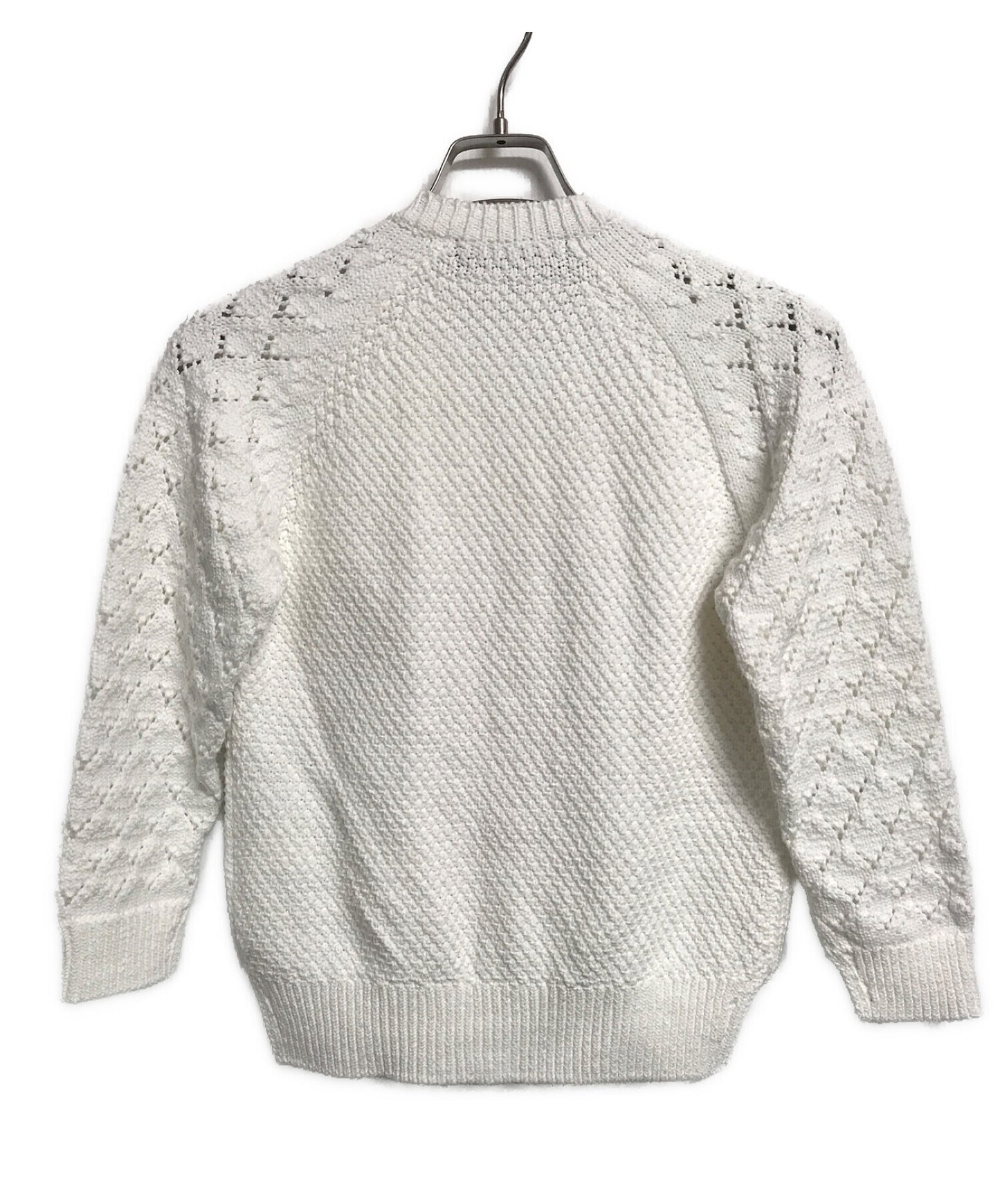 [Pre-owned] tricot COMME des GARCONS Cotton and Ester Aran Pattern Cardigan TG-N005-AD2020
