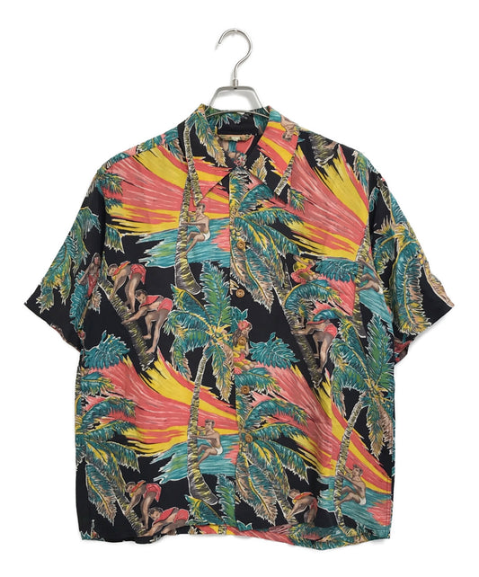 Kamehameha 50s Vintage Aloha เสื้อเชิ้ตปาล์มปีนเขา