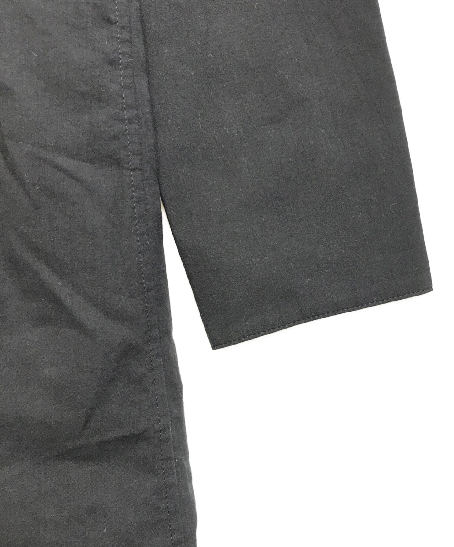 B Yohji Yamamoto 120/2 고독한, 고리가없는 커프 셔츠