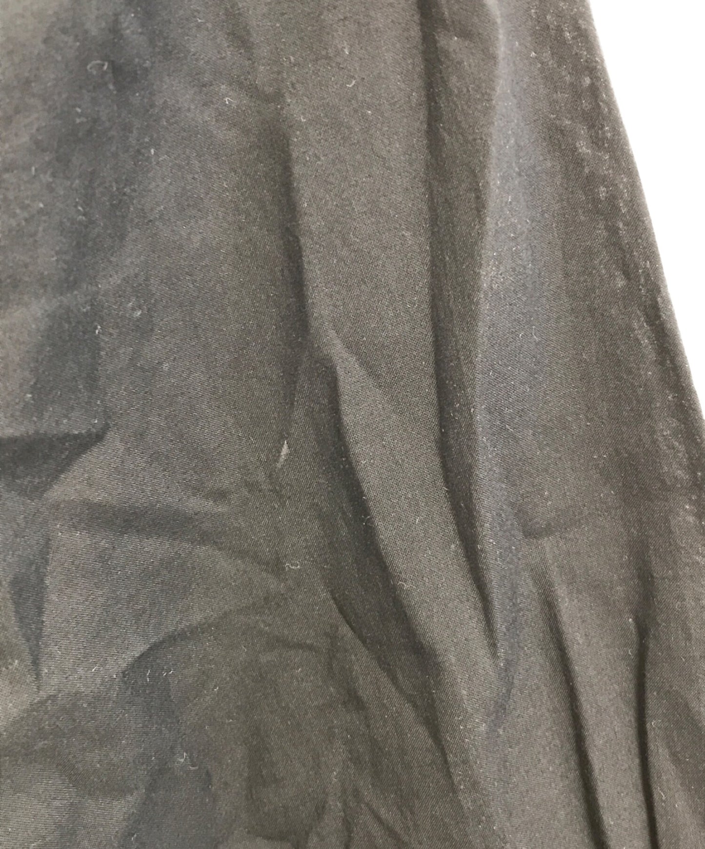[Pre-owned] B Yohji Yamamoto 120/2 lone, collarless cuffed shirt
