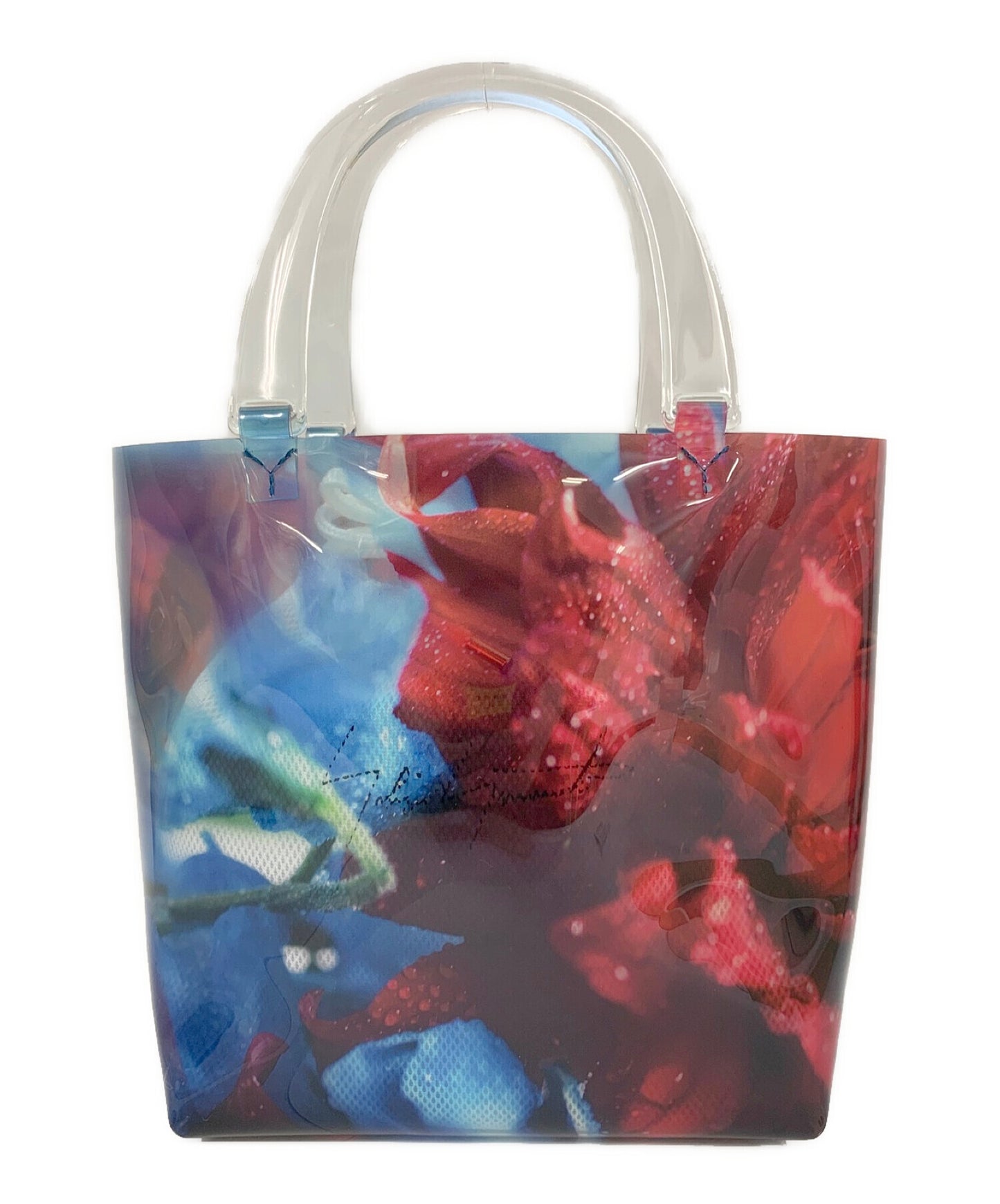 불화 yohji yamamoto × mika ninagawa clear bag / 핸드백