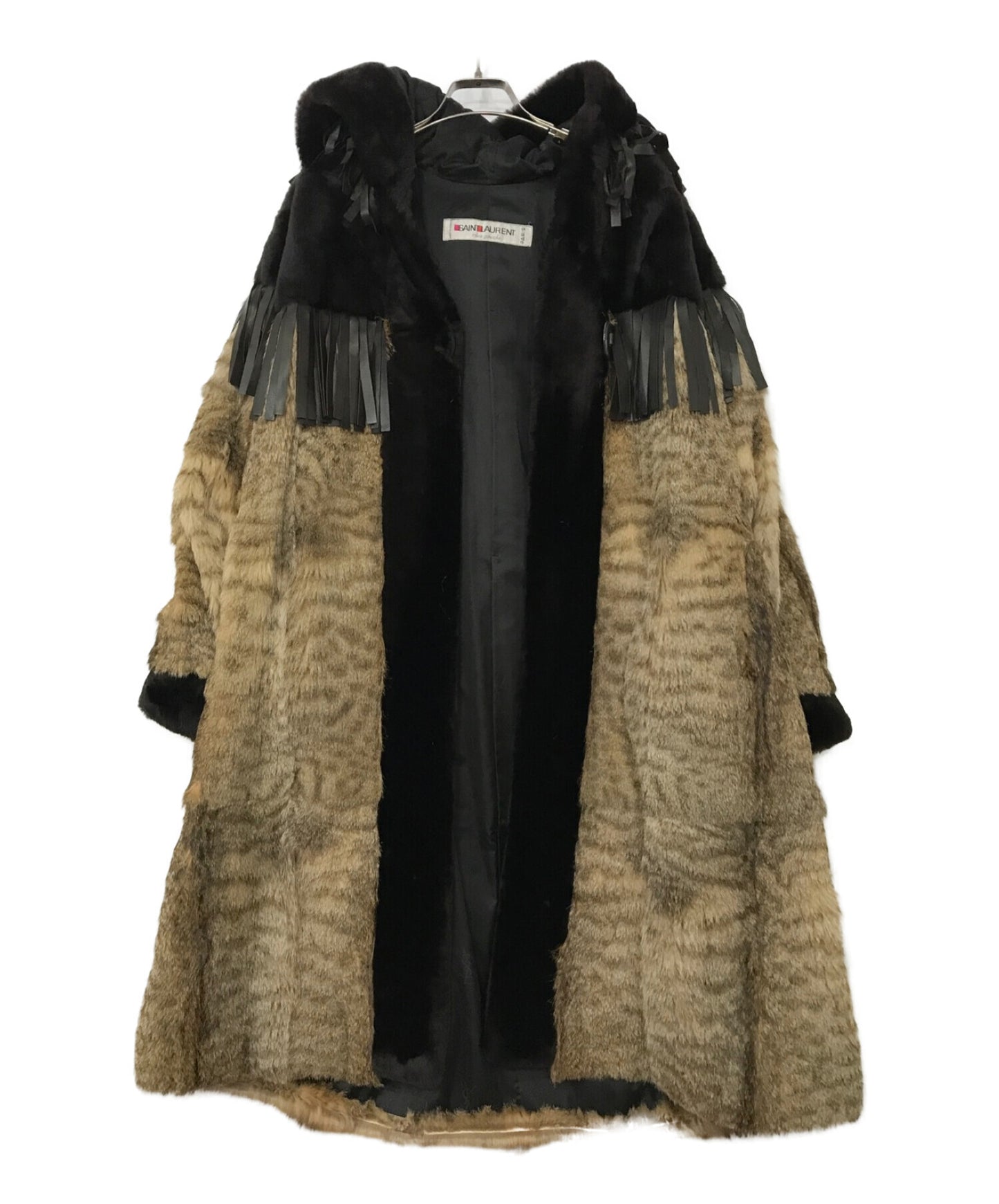Saint Laurent Paris Rive Gauche Fur Coat