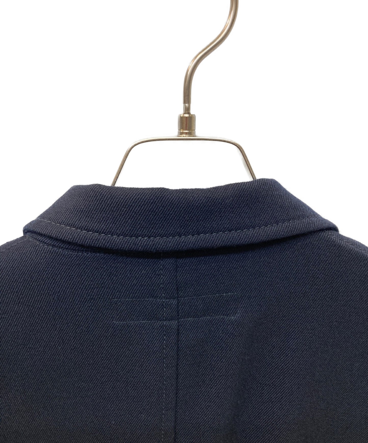 COMME DES GARCONS襯衫產品洗淨的肋羊毛夾克W25166