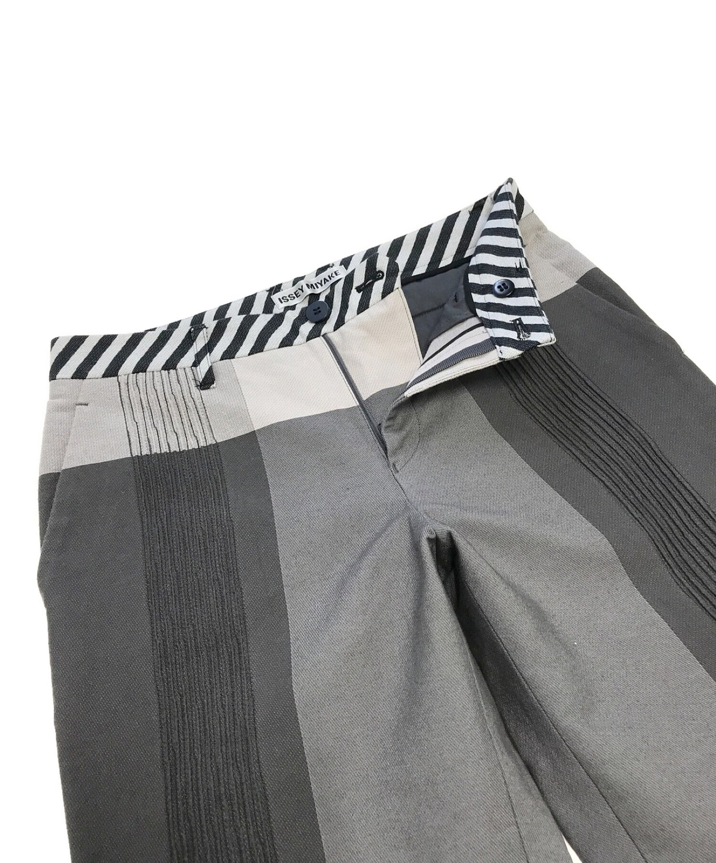 Issey Miyake Center Pleat Design Pants IM33FF513