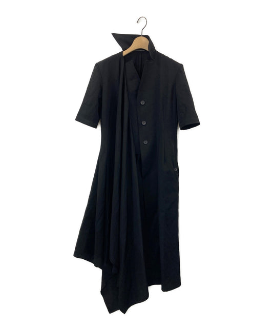 Yahji Yamamoto+Noir Shirring礼服 /设计连衣裙NN-D07-100