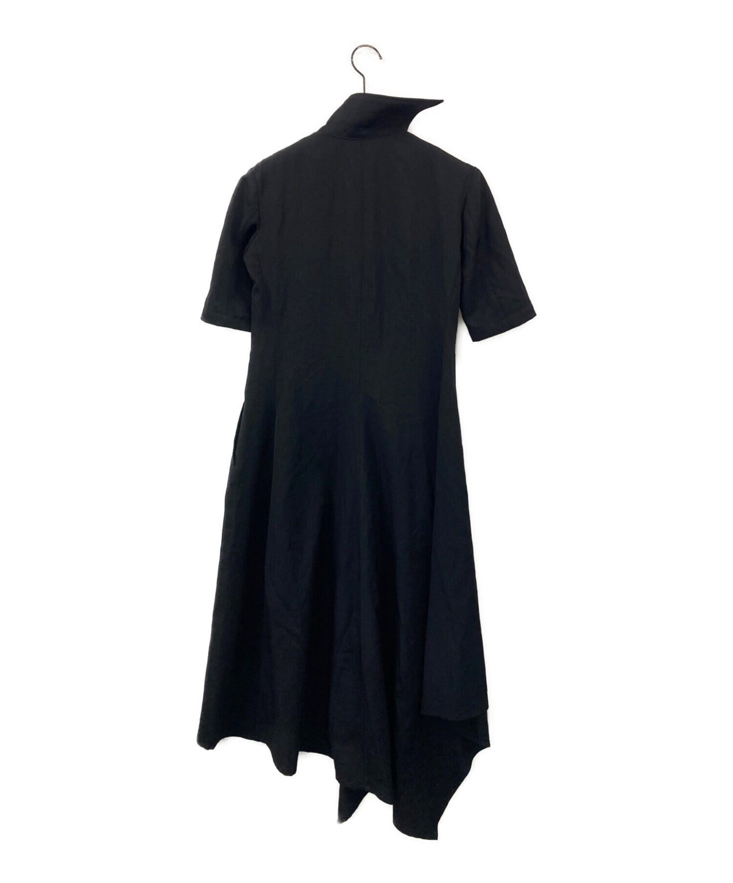 Yahji Yamamoto+Noir Shirring礼服 /设计连衣裙NN-D07-100