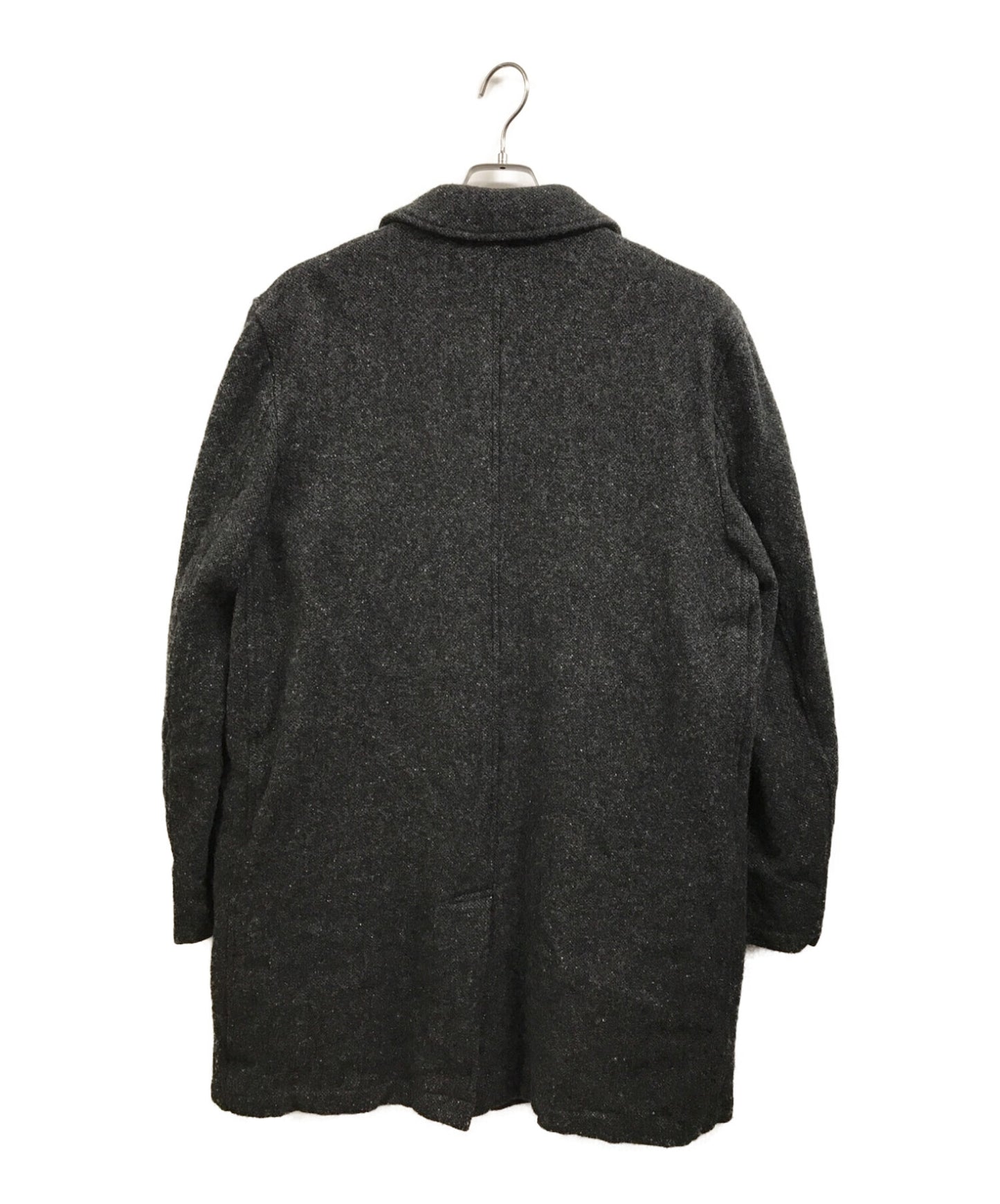 Comme des Garcons Homme Woolen Shrunken Stainless Collar Coat HL-C008/AD2003