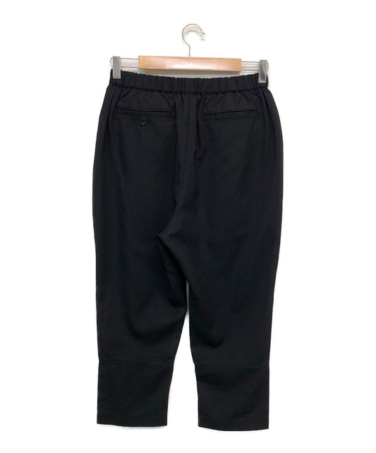 BLACK COMME des GARCONS Buttoned Hem Pants / Jockey Pants 1Q-P002/AD2016