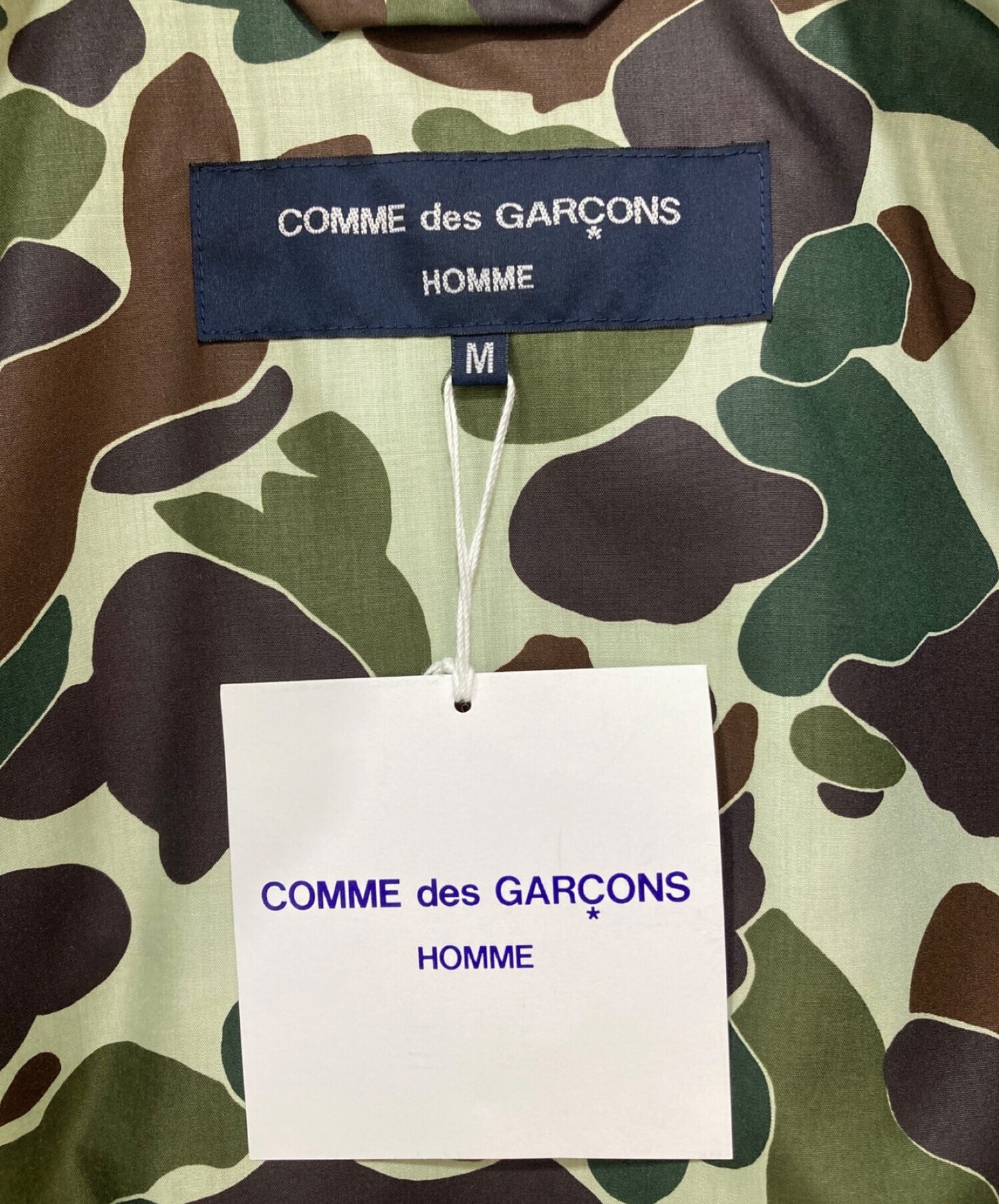 Comme des Garcons Homme棉花尼龍Gaber Blouson HJ-J010/AD2022