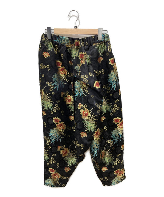 [Pre-owned] JUNYA WATANABE COMME des GARCONS Flower jacquard tie sarouel pants JI-P012/AD2021
