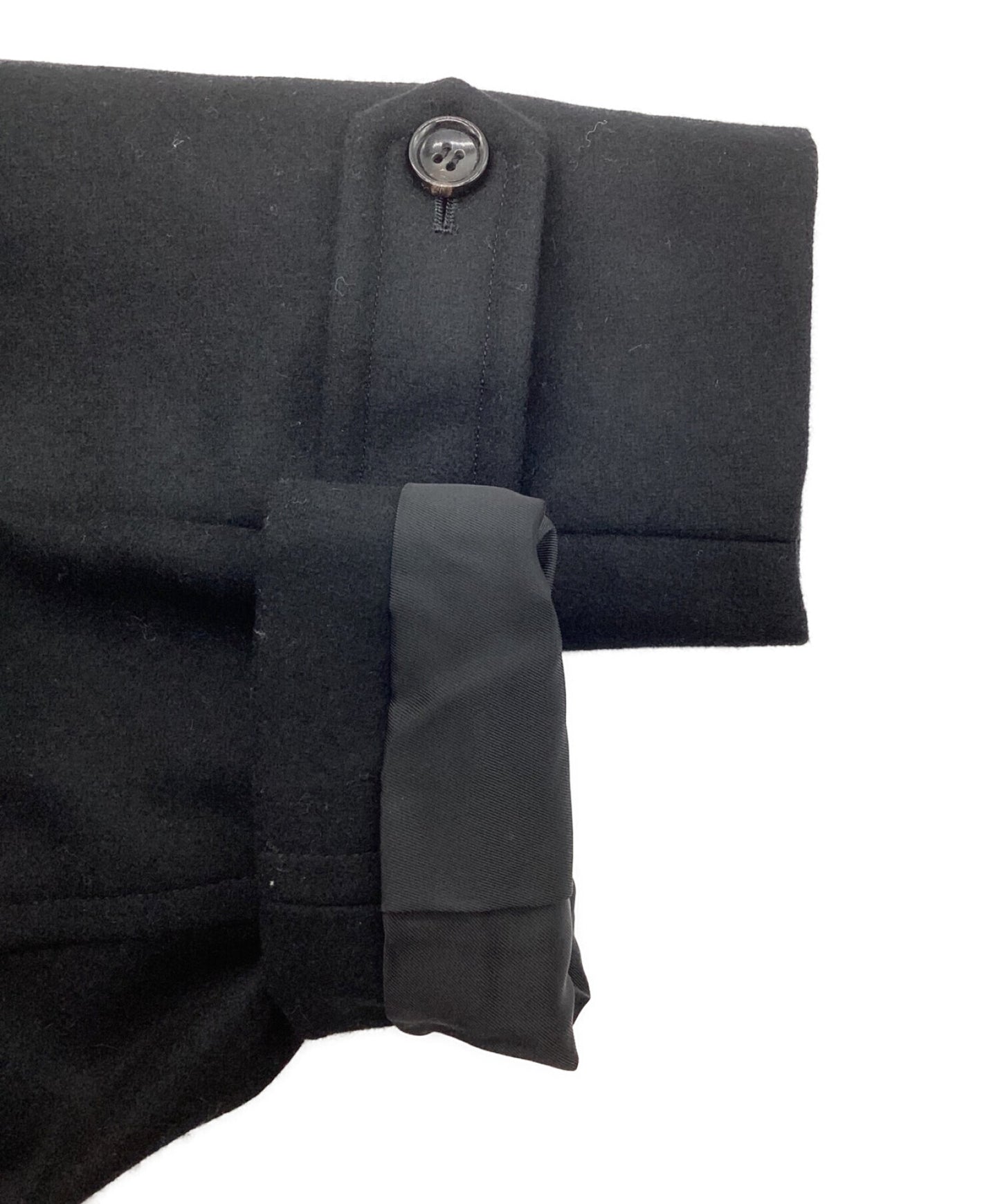 Comme des Garcons Homme Plus Design Coat Duffle Coat Toggle Docking Middle Hooded Coat PD-C010