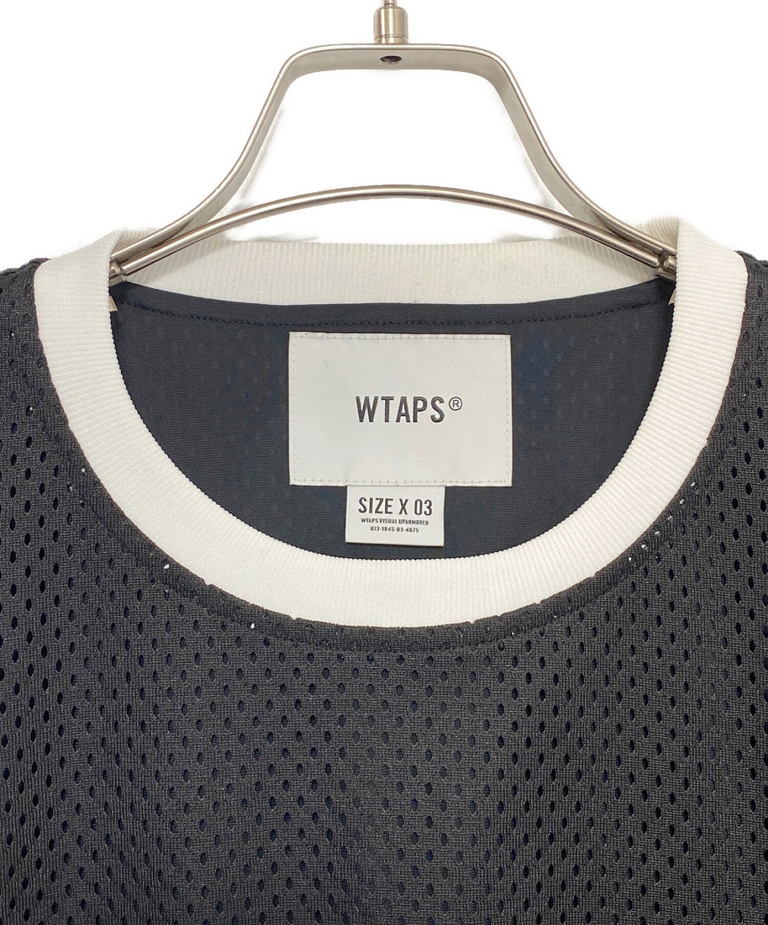 [Pre-owned] WTAPS NETMINDER LS POLY.LLW 222ATDT-CSM06