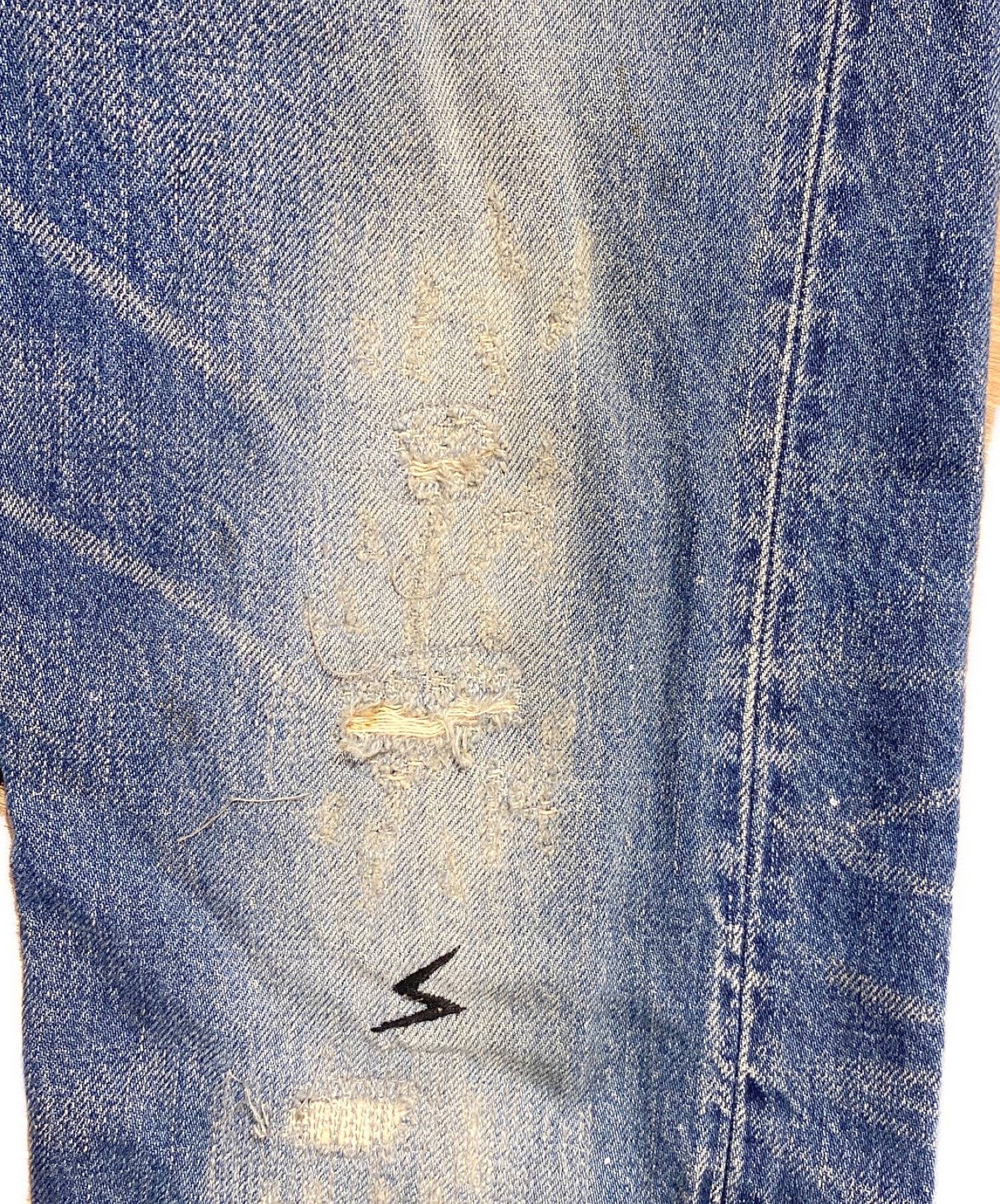 Pre-owned] UNDERCOVER Patti Smith lyrics embroidery repaired denim pa –  Archive Factory