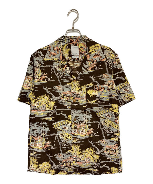 [Pre-owned] VISVIM DUKE SHIRT SUNSHINE S/S (Duke Shirt Sunshine Short Sleeve Shirt) 0115105011013