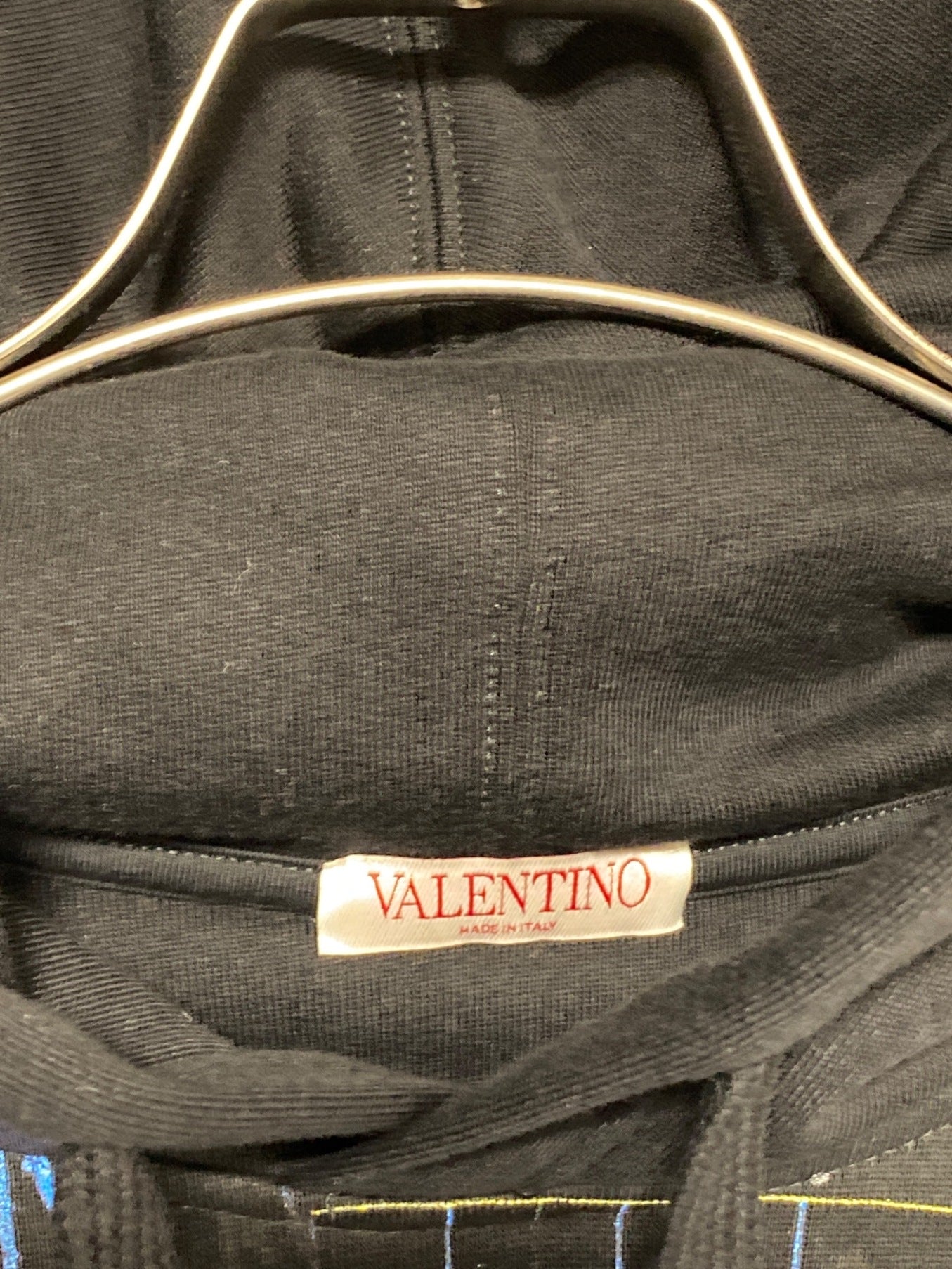 [Pre-owned] VALENTINO Electric City Printed Hoodie XV3MF18I85D