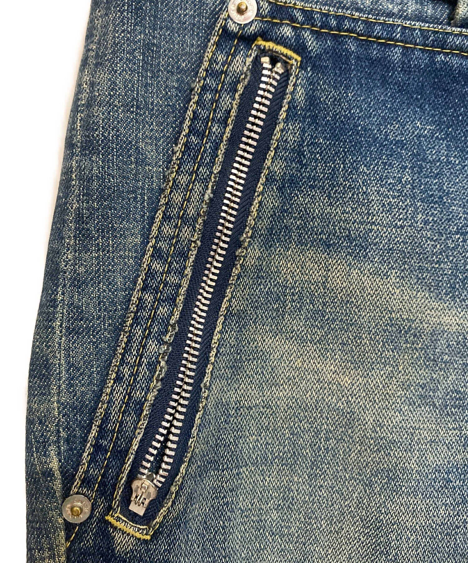 Pre-owned] UNDERCOVER Patchwork denim pants/01AW /Archive