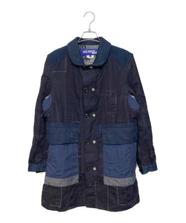 [Pre-owned] JUNYA WATANABE MAN 15SS Japonism Period Reversible Sashiko  Patchwork Coat/Archive WO-C002/AD2014