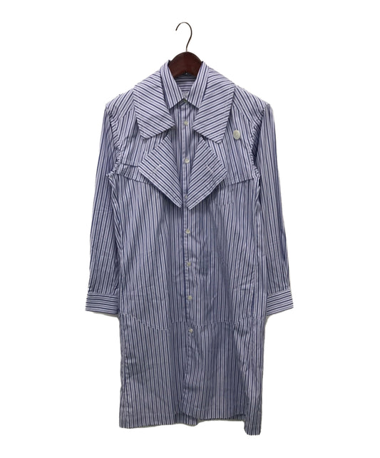 Comme des Garcons เสื้อ 20SS / เสื้อเชิ้ตลายทาง S28075