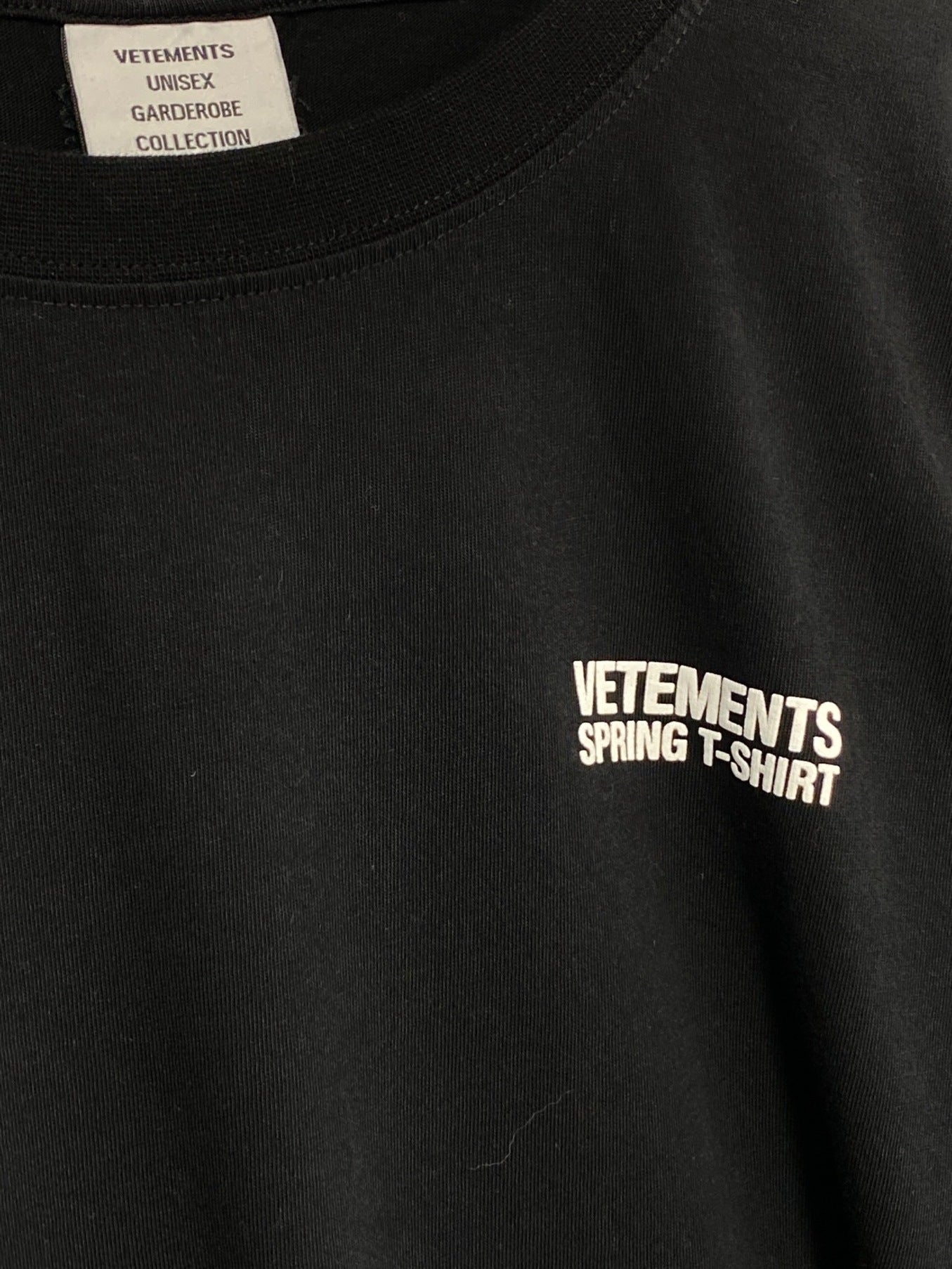 VETEMENTS x Four Seasons Limited Spring T-Shirt