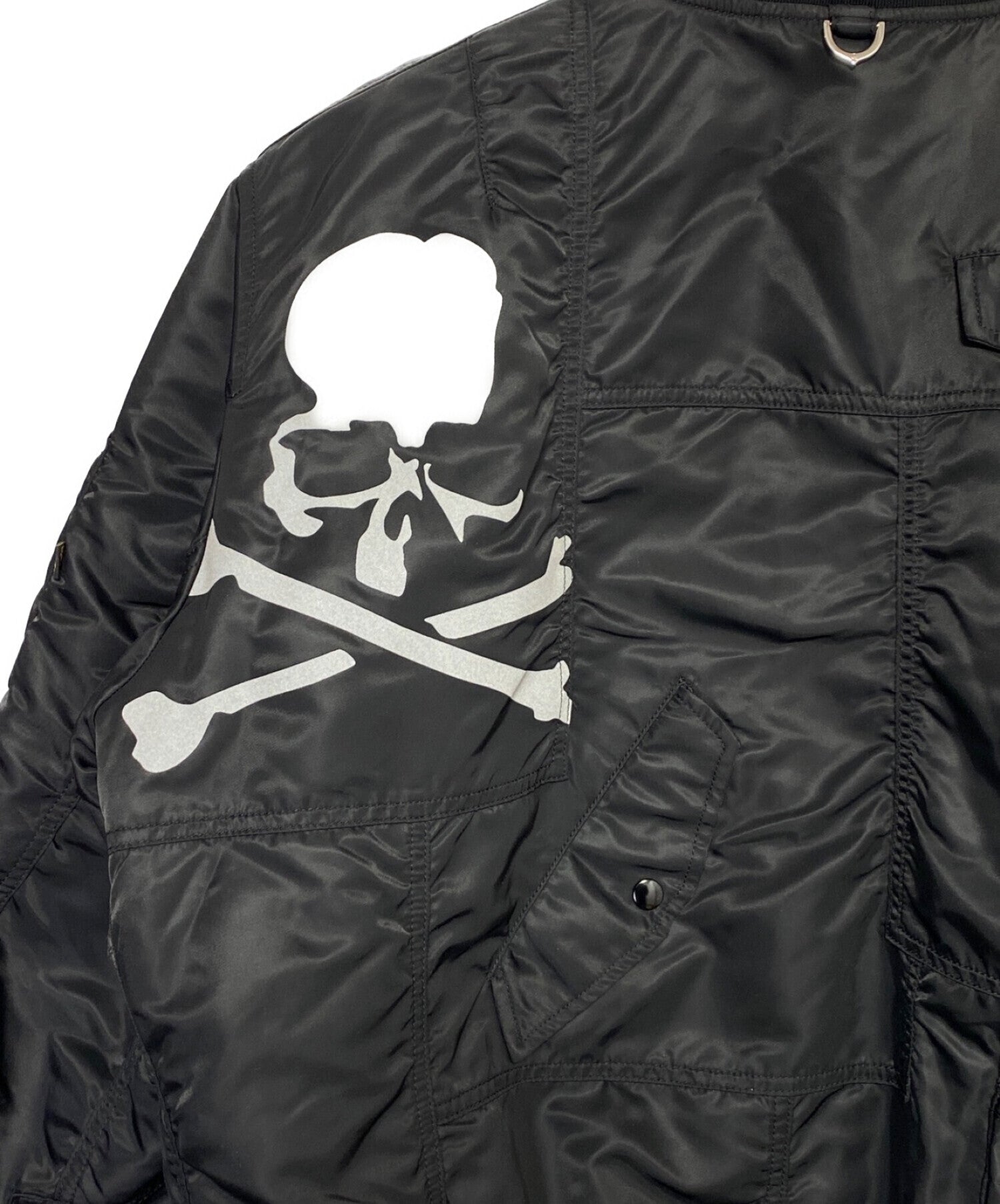 [Pre-owned] Mastermind JAPAN×ALPHA MA-1 Bomber Jacket TA1647-9001