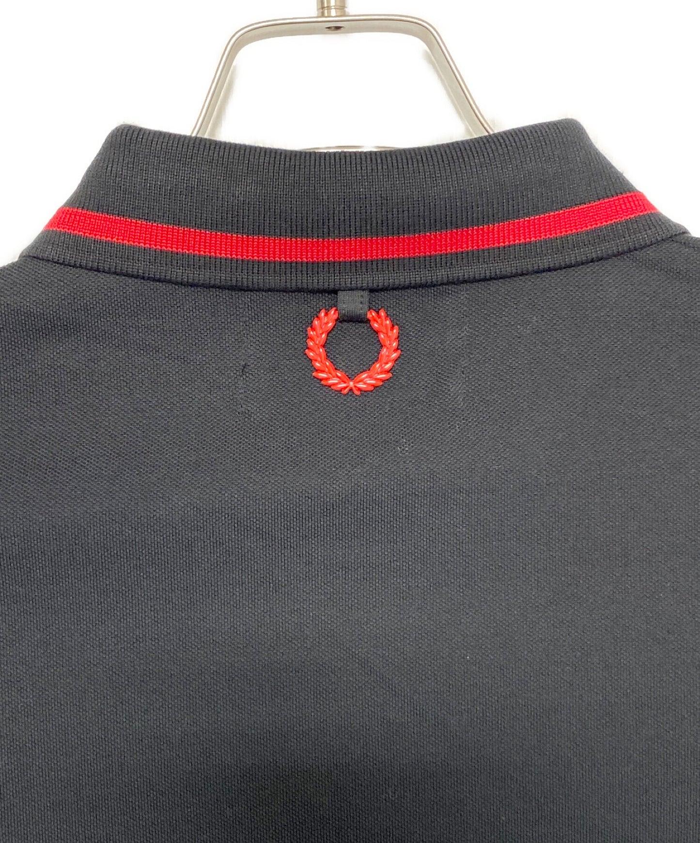 [Pre-owned] RAF SIMONS CHEST PATCH TIPPED POLO SHIRT SM1851