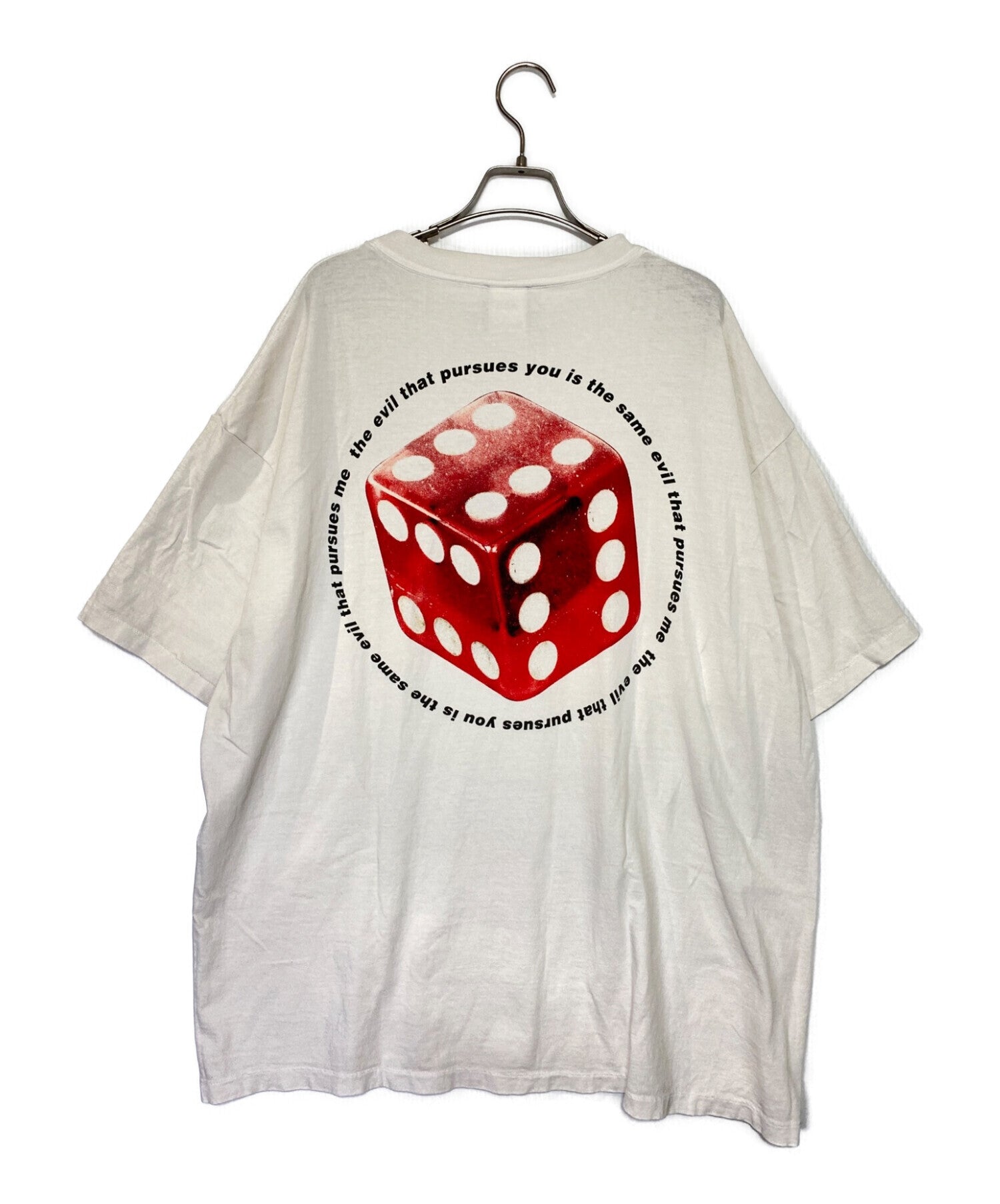 [Pre-owned] SAINT MICHAEL SS TEE/DICE ( Short Sleeve T-shirt Dice )  SM-S23-0000-014