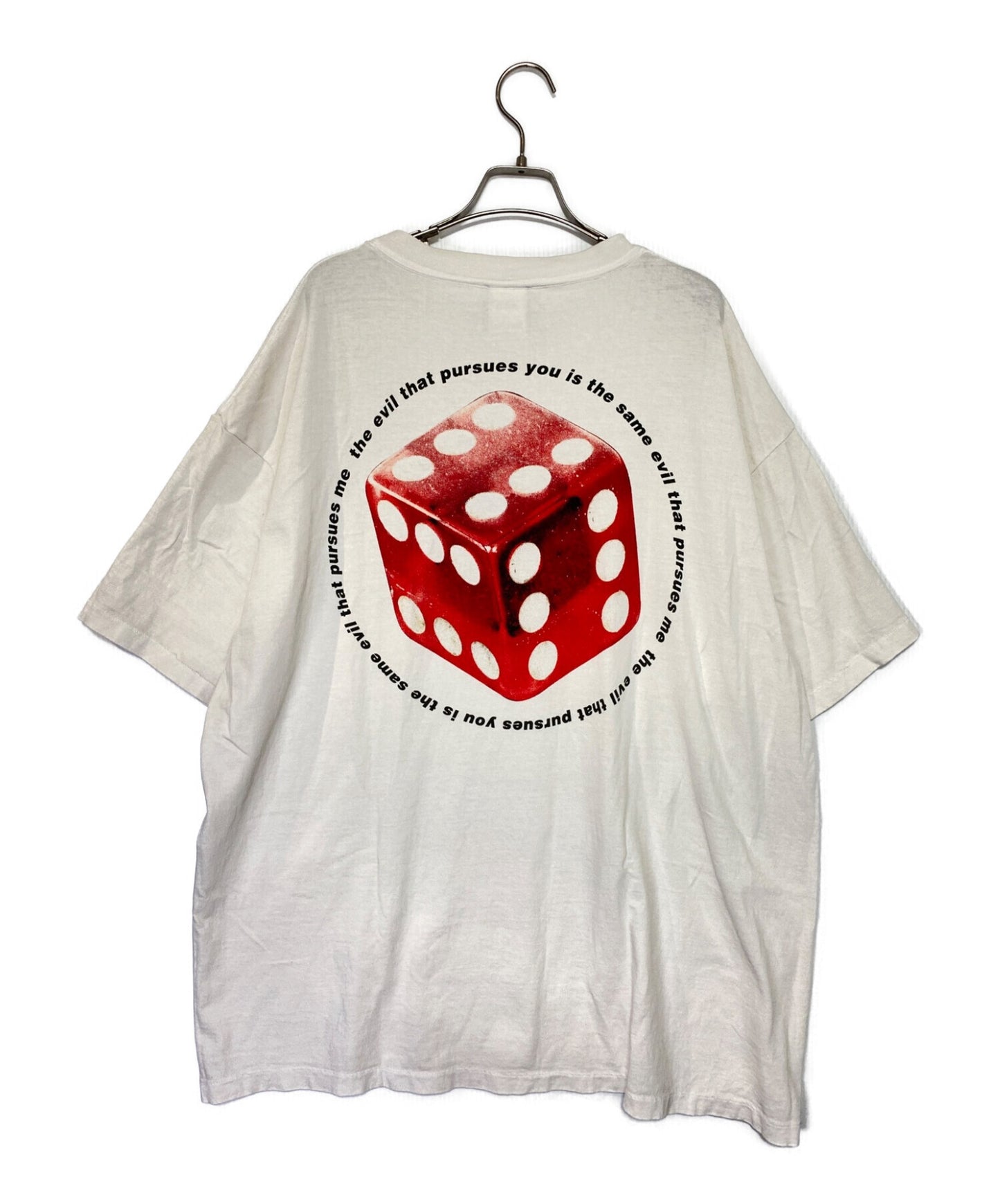 [Pre-owned] SAINT MICHAEL SS TEE/DICE ( Short Sleeve T-shirt Dice ) SM-S23-0000-014